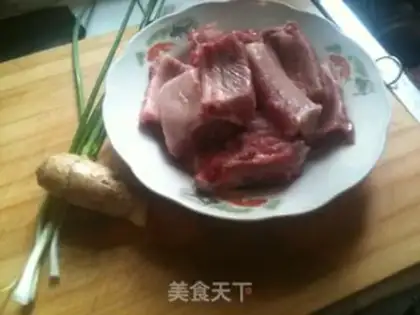 Make High-up ribs step 1