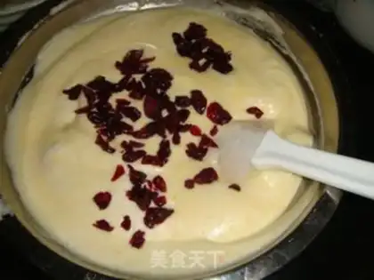 Make Cranberry roll step 10