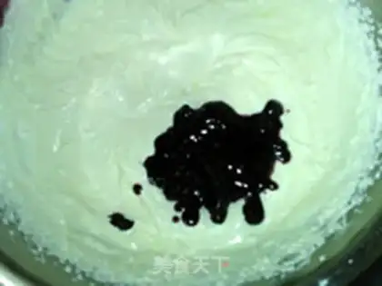 Make Blueberry ice cream step 3