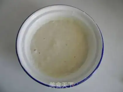 Make Cracker leather and fresh milk step 4