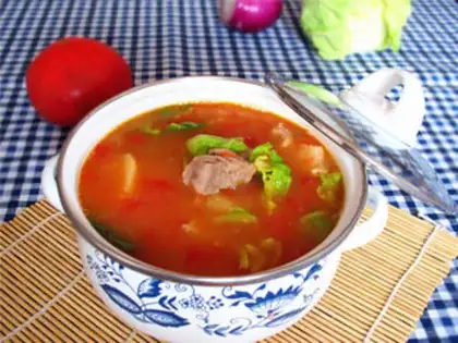 Make The borscht step 18