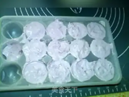Make Blueberry ice cream step 7