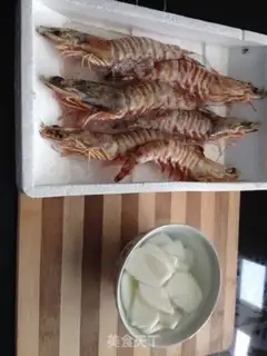 Make Cheese juice to shrimp step 0
