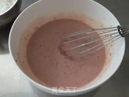 Make Strawberry ice cream step 11