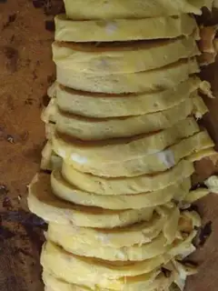 Make Eggskin noodles step 9