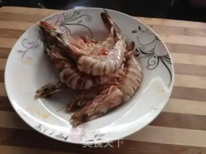 Make Cheese juice to shrimp step 1