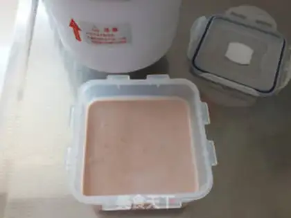 Make Strawberry ice cream step 16