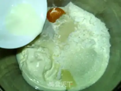 Make Cream of butter, bouquet of bread step 1