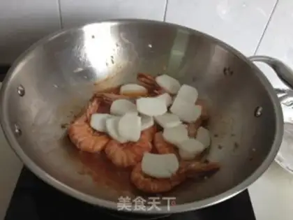Make Cheese juice to shrimp step 7