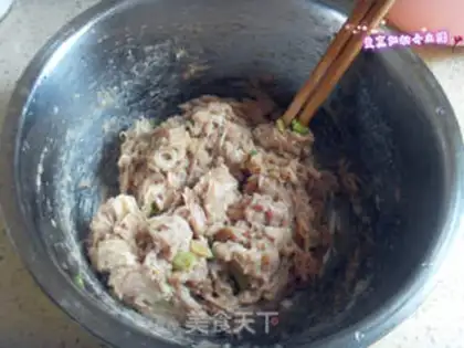 Make Pork dumplings step 0