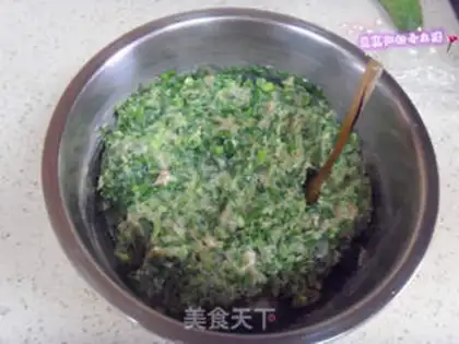 Make Pork dumplings step 3