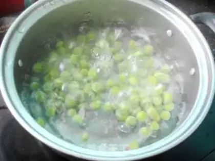 Make Peas rice step 4