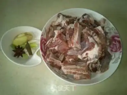 Make Red burn ribs step 0
