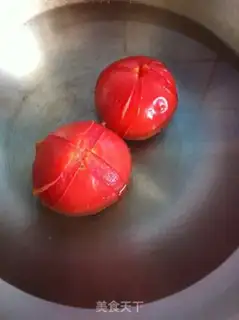 Make Tomato cucumber egg soup step 0