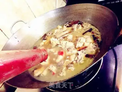 Make Potato chicken step 12