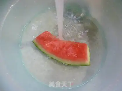 Make The celery, the watermelon step 4