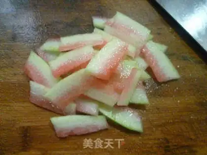 Make The celery, the watermelon step 5