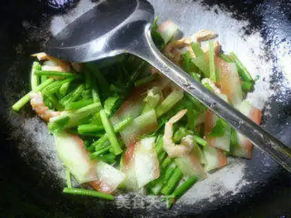 Make The celery, the watermelon step 7