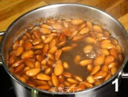 Make Cream almonds step 0