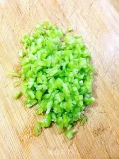 Make Black sesame corn intestines step 2