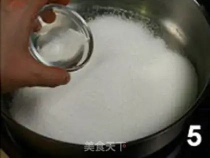 Make Cream almonds step 4