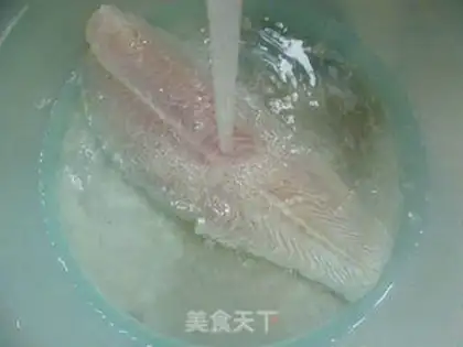 Make Snow veal and dragonfish step 1