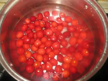 Make Cherry jam step 1