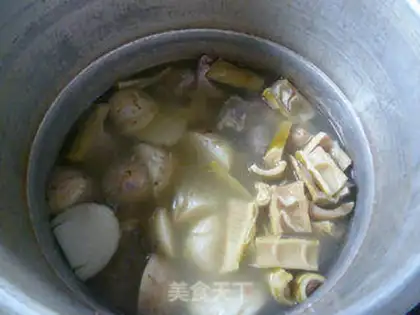 Make Scrambled potato chop soup step 9