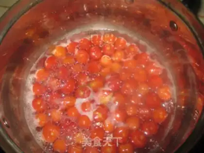 Make Cherry jam step 3