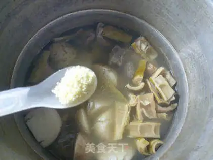 Make Scrambled potato chop soup step 11