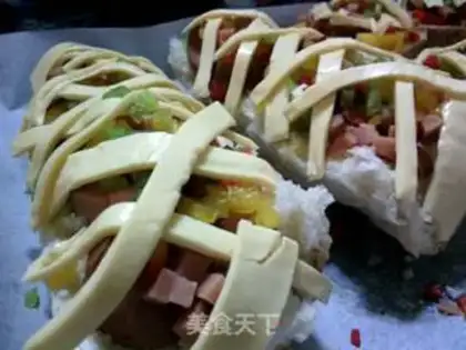 Make Pepper sausage cheese roast step 4
