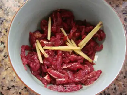 Make Paprika beef silk step 2