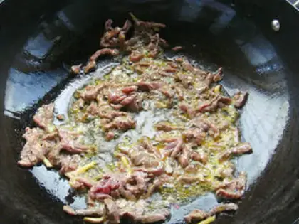 Make Paprika beef silk step 3
