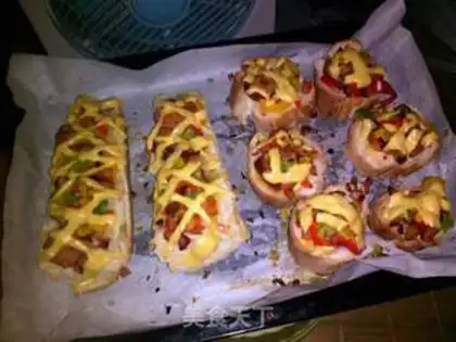 Make Pepper sausage cheese roast step 6