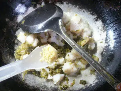 Make Snow veal and dragonfish step 9