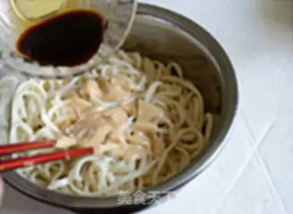 Make Peanut butter noodles step 6