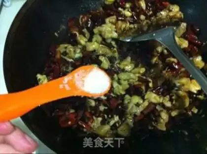 Make Spicy chicken step 6