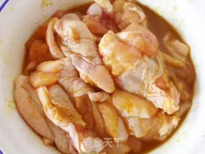 Make Curry wings step 3