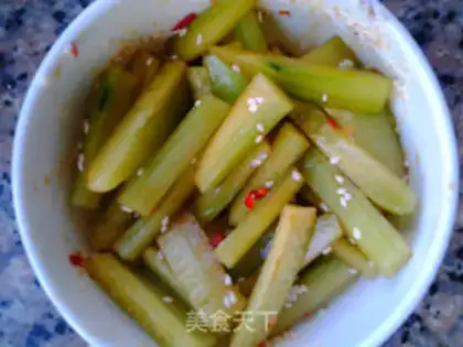 Make A cucumber bar step 4