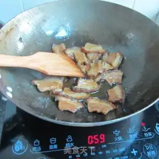 Make Sour peppers burning meat from the east slope step 2