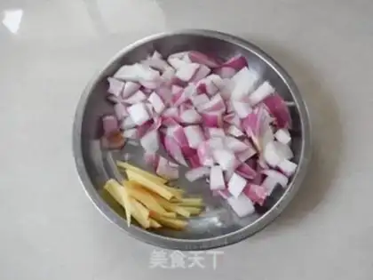 Make Carrot beef rice step 4