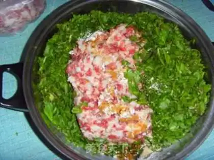 Make Water dumplings step 1