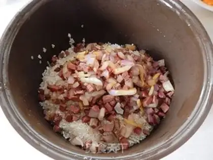 Make Carrot beef rice step 8