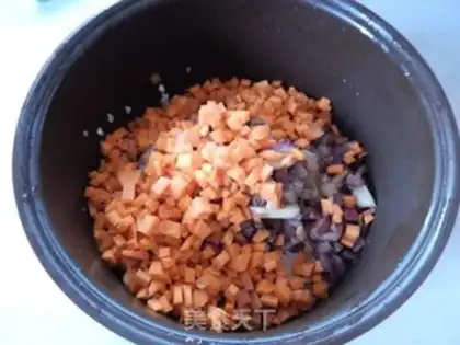 Make Carrot beef rice step 9