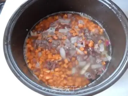 Make Carrot beef rice step 10