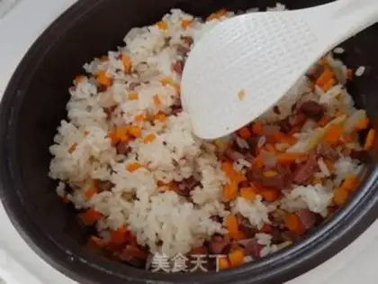 Make Carrot beef rice step 12