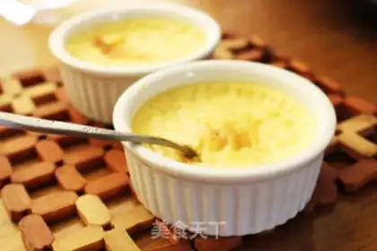 Make Caramel pudding step 5