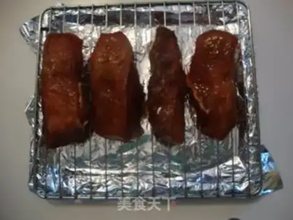 Make Honey sauce and roast meat step 5