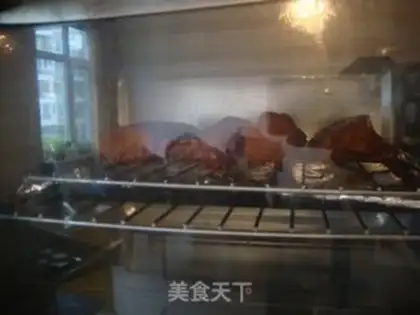 Make Honey sauce and roast meat step 7