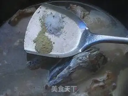 Make Slipped mushrooms, raw fish step 7